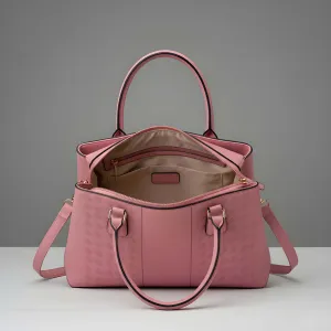 Premium Quality Women’s Stylish Handbag | Elegant PU Leather Shoulder & Tote Bag for Ladies | Spacious Multi-Compartment Design with Golden Hardware & Fur Ball Charm | Perfect for Office, Daily Use, Travel & Parties