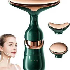 3 in 1 vibrating face neck eye massager...
