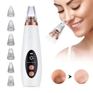 6 in 1 electric blackhead remover for acne pore skin cleaning