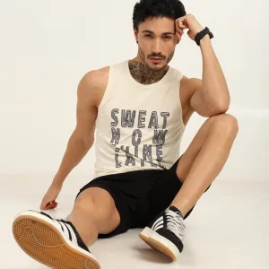 Men's Bamboo Fabric Workout Gym Vest | C...