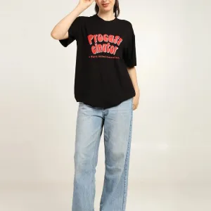 Women Oversized Bamboo T-Shirt – Soft, B...