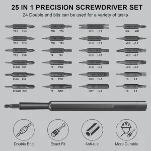 24 in 1 Mini Magnetic Precision Screwdriver Repair Tool Set