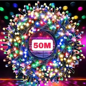 50 Meter Copper LED Serial Light With 8...
