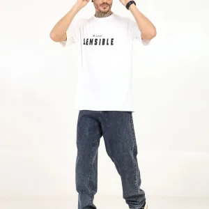 Men Oversized Bamboo T-Shirt – Soft, Bre...