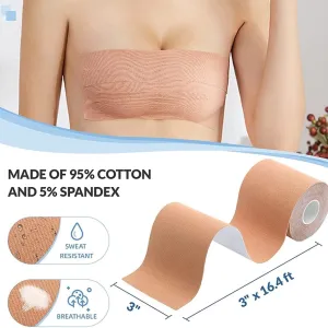 Boob Tape | Nipple Pasties Multipurpose Nipple Tape for Women Push Up & Lifting Body Tape for Women Breast Tape Breast Lift Bra Tape