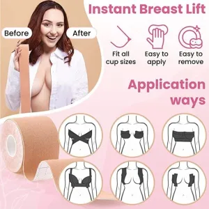 Boob Tape | Nipple Pasties Multipurpose Nipple Tape for Women Push Up & Lifting Body Tape for Women Breast Tape Breast Lift Bra Tape
