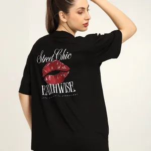 Women Oversized Bamboo T-Shirt – Soft, B...