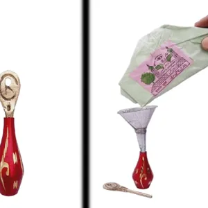 Brass Surmedani With Funnel/Kuppi And Su...