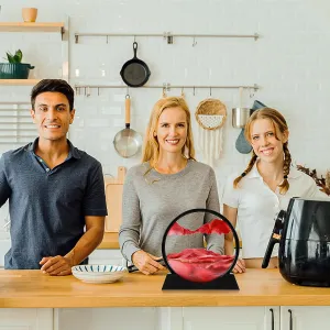 Moving Sand Art Picture 3D Liquid Motion Glass Decor