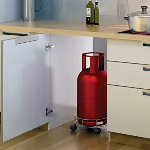 Stainless Steel Gas Cylinder Trolley