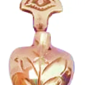 Brass Surmedani With Funnel/Kuppi And Surma Use In Eye's Makeup [Size-7-cm] Pack Of-1 Funnel, 2 Surma Packed,1 Brass Surmedani