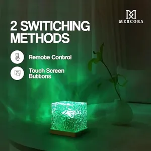 Lights Lamp Romantic Warm Ocean Wave Night Light for Bedroom Astronaut Galaxy Projector Night Lamp for Kids – Cute Bed Lamp, Fancy Light Decor, Relaxing Aurora Projector for Bedroom