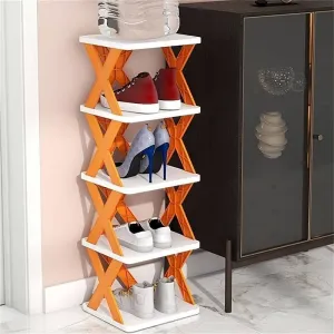 5-Layer Shoe Rack for Small Spaces & Eas...