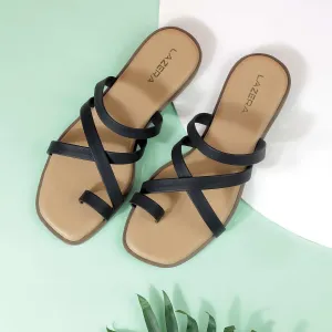 Women’s Minimal Slip-On Flats | Thin Str...