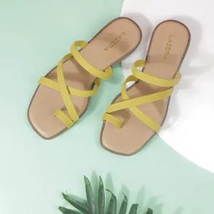 Women’s Minimal Slip-On Flats | Thin Str...