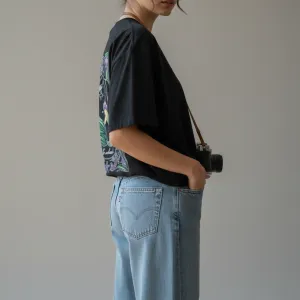 MERMAID GRAPHIC PRINTED OVERSIZED T-SHIRT