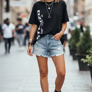 VERTICAL OVERSIZED T-SHIRT