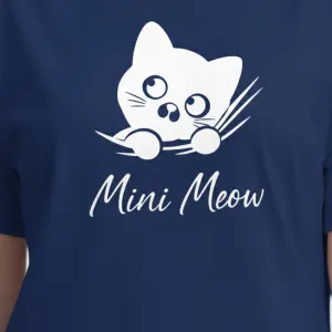 CAT GRAPHIC PRINTED OVERSIZED TEE