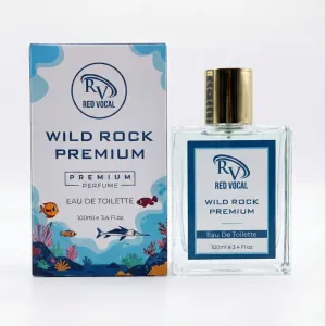 Red Vocal Wild Rock Premium Perfume Eau De Toilette for Men – 100ml Bold, Fresh & Long-Lasting Fragrance