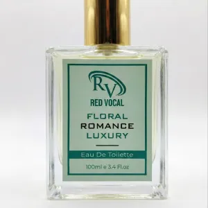 Red Vocal Floral Romance Luxury Premium Perfume Eau De Toilette – Women’s 100ml Elegant & Long-Lasting Fragrance