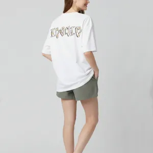 ICONIC GRAPHIC PRINTED OVERSIZED T-SHIRT