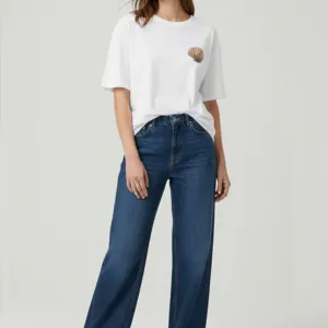 MERMAID GRAPHIC PRINTED OVERSIZED T-SHIR...