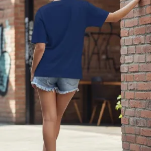 PANDASTIC MOOD GRAPHIC PRINTED OVERSIZED T-SHIRT