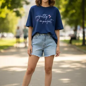 PERFECT GRAPHIC PRINTED OVERSIZED T-SHIRT