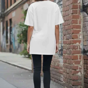 CONFIDENCE GRAPHIC PRINTED OVERSIZED TEE