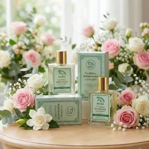 Red Vocal Floral Romance Luxury Premium Perfume Eau De Toilette – Women’s 100ml Elegant & Long-Lasting Set of 2 Fragrance