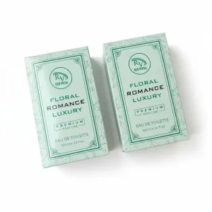 Red Vocal Floral Romance Luxury Premium Perfume Eau De Toilette – Women’s 100ml Elegant & Long-Lasting Set of 2 Fragrance