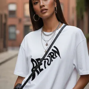 RETURN GRAPHIC PRINTED OVERSIZED T-SHIRT