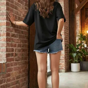 WAKE UP MOOD OVERSIZED TEE