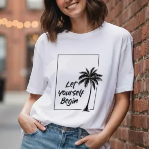 THE OASIS SCRIPT OVERSIZED TEE