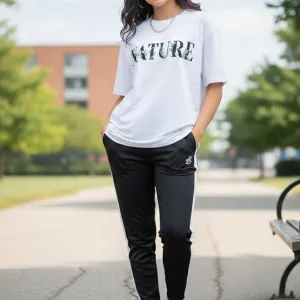 NATURE GRAPHIC PRINTED OVERSIZED TEE