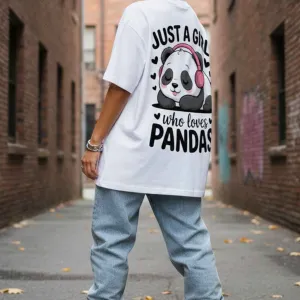 PANDA PULSE OVERSIZED TEE