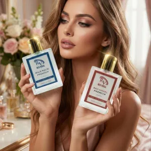 Red Vocal Wild Rock Premium For Men & Bad Angel Premium Perfume Set For Women | Long-Lasting Eau De Toilette | 2 x 100ml