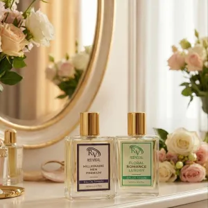 Red Vocal Millionaire Men Premium & Floral Romance luxury Perfume Set For Women | Long-Lasting Premium Eau De Toilette | 2×100ml Gift Combo