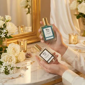 Red Vocal Aalien & White Oud Saffron Premium Perfume Set | Unisex Eau De Toilette | 2 x 50ml