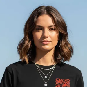 BIRD GRAPHIC PRINTED CROP TOP