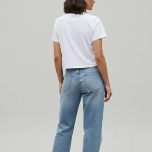 BIRD GRAPHIC PRINTED CROP TOP