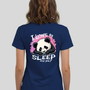 PANDA GRAPHIC PRINTED REGULAR T-SHIRT