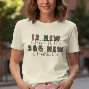 NEW YEAR GRAPHIC PRINTED REGULAR T-SHIRT