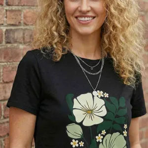 BOTANICAL GRAPHIC REGULAR TEE