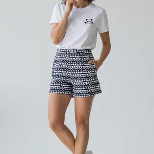 PANDA GRAPHIC PRINTED REGULAR T-SHIRT