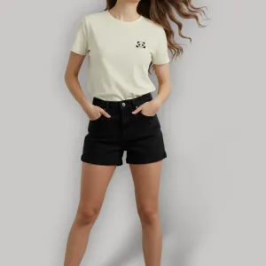 PANDA GRAPHIC PRINTED REGULAR T-SHIRT