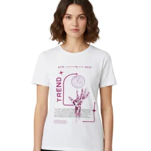 TREND GRAPHIC PRINTED REGULAR T-SHIRT