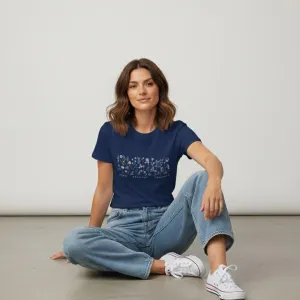 BOTANICAL GRAPHIC PRINTED REGULAR T-SHIRT