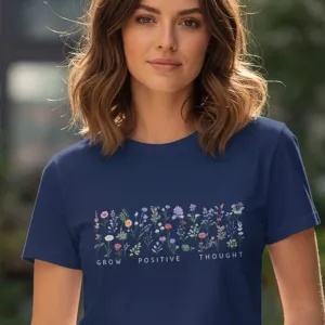 BOTANICAL GRAPHIC PRINTED REGULAR T-SHIRT