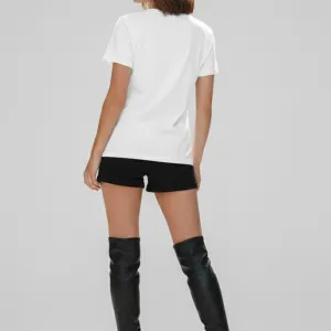 BOW GRAPHIC PRINTED REGULAR T-SHIRT